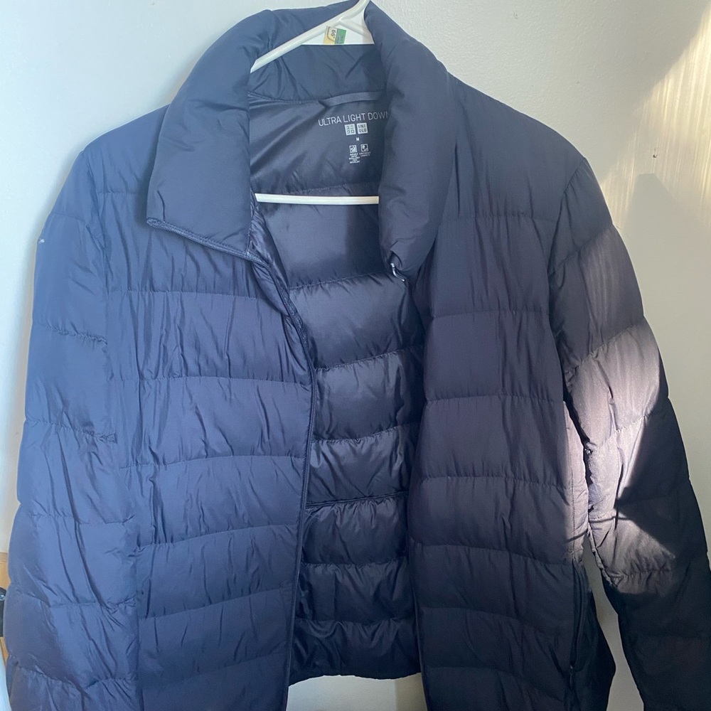 Uniqlo Navy Ultra Light Down Jacket